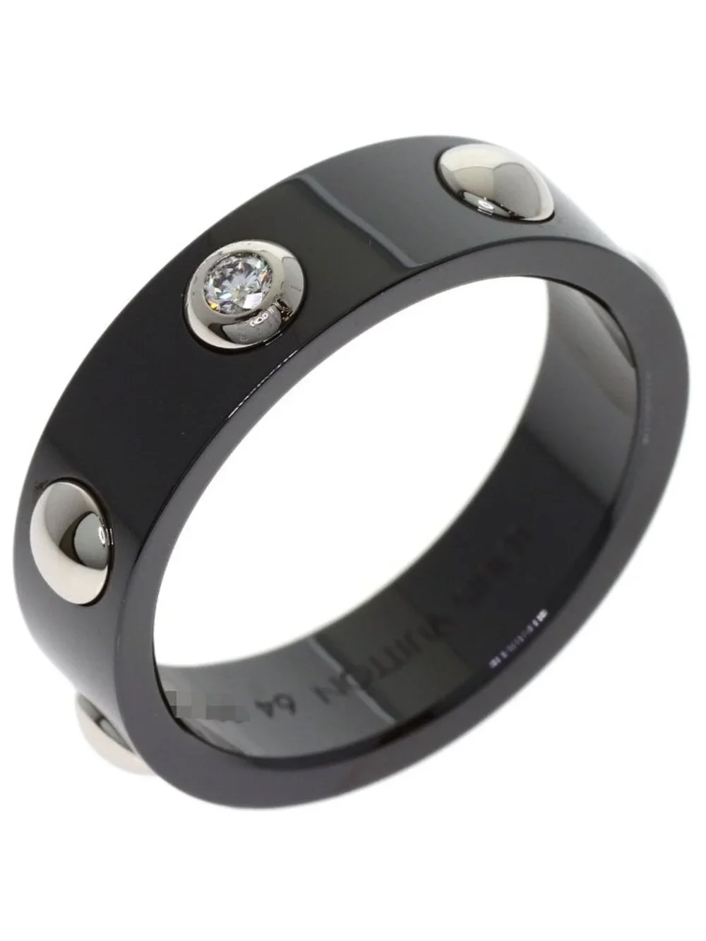 Louis Vuitton Petite Bague Diamond 64 Ring Ceramic